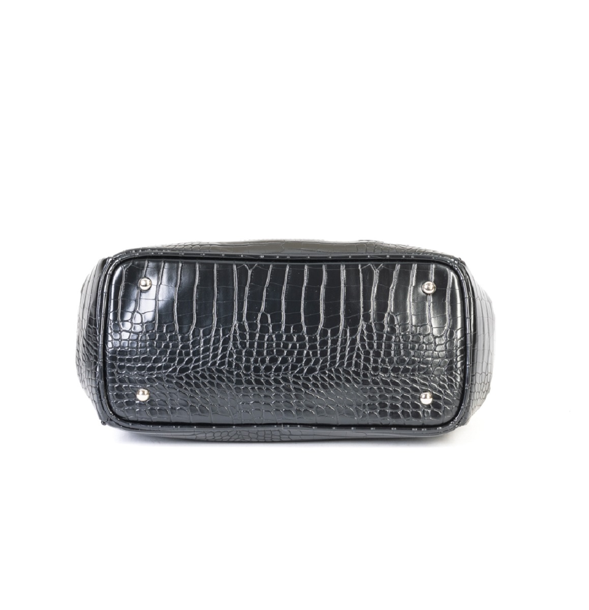 Olivia Lauren Jackson Small Handtasche Croco Black Olivia Lauren Jackson Small Handtasche Croco Black