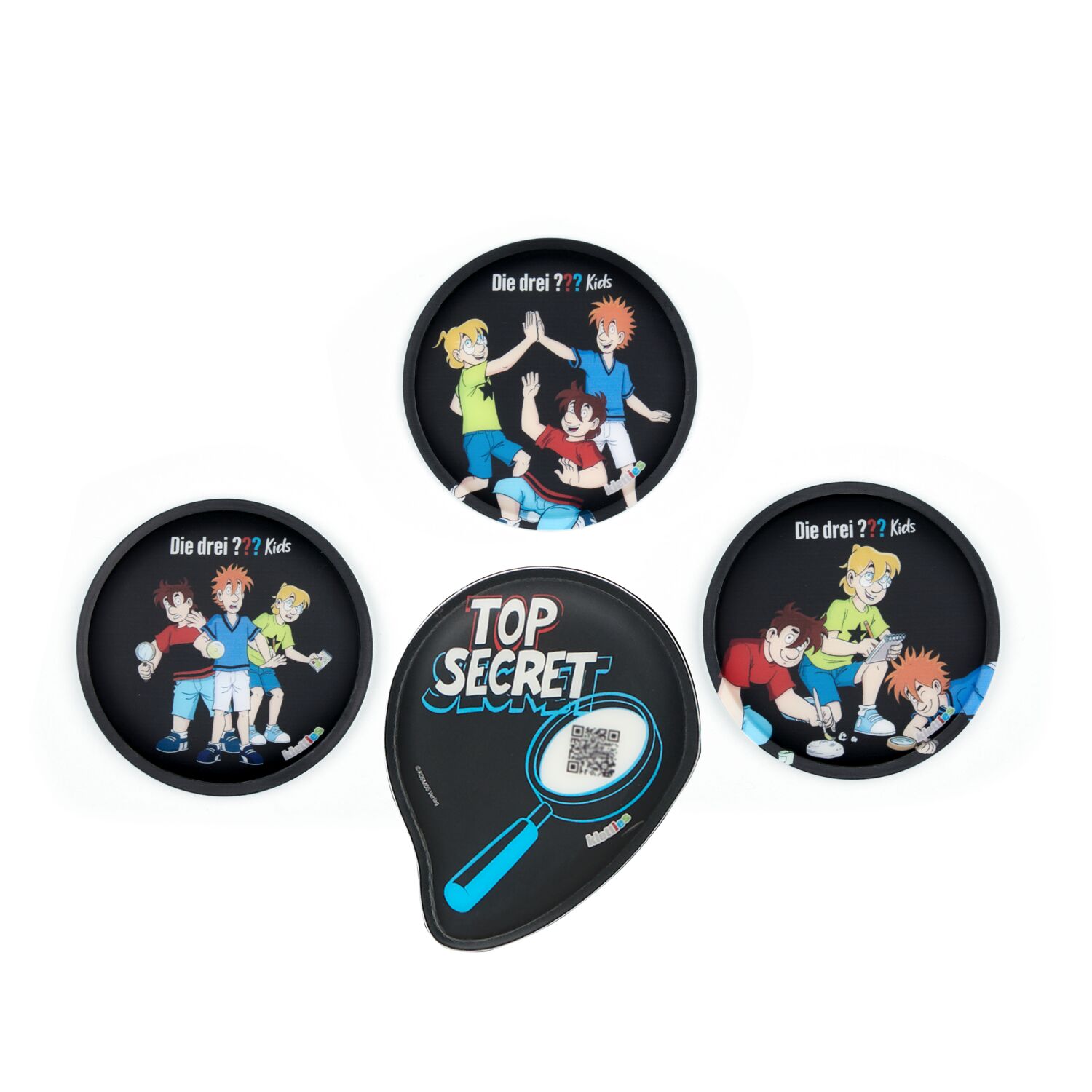 ergobag cubo Die drei Fragezeichen Edition Schulrucksack-Set, 5-tlg. 2025 Bärdektiv