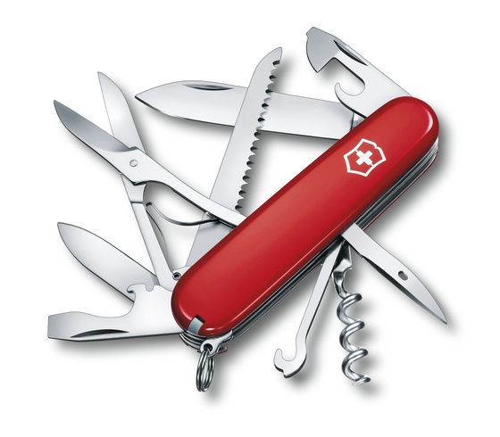 Victorinox Huntsman 15 Funktionen, Mittleres Taschenmesser Rot