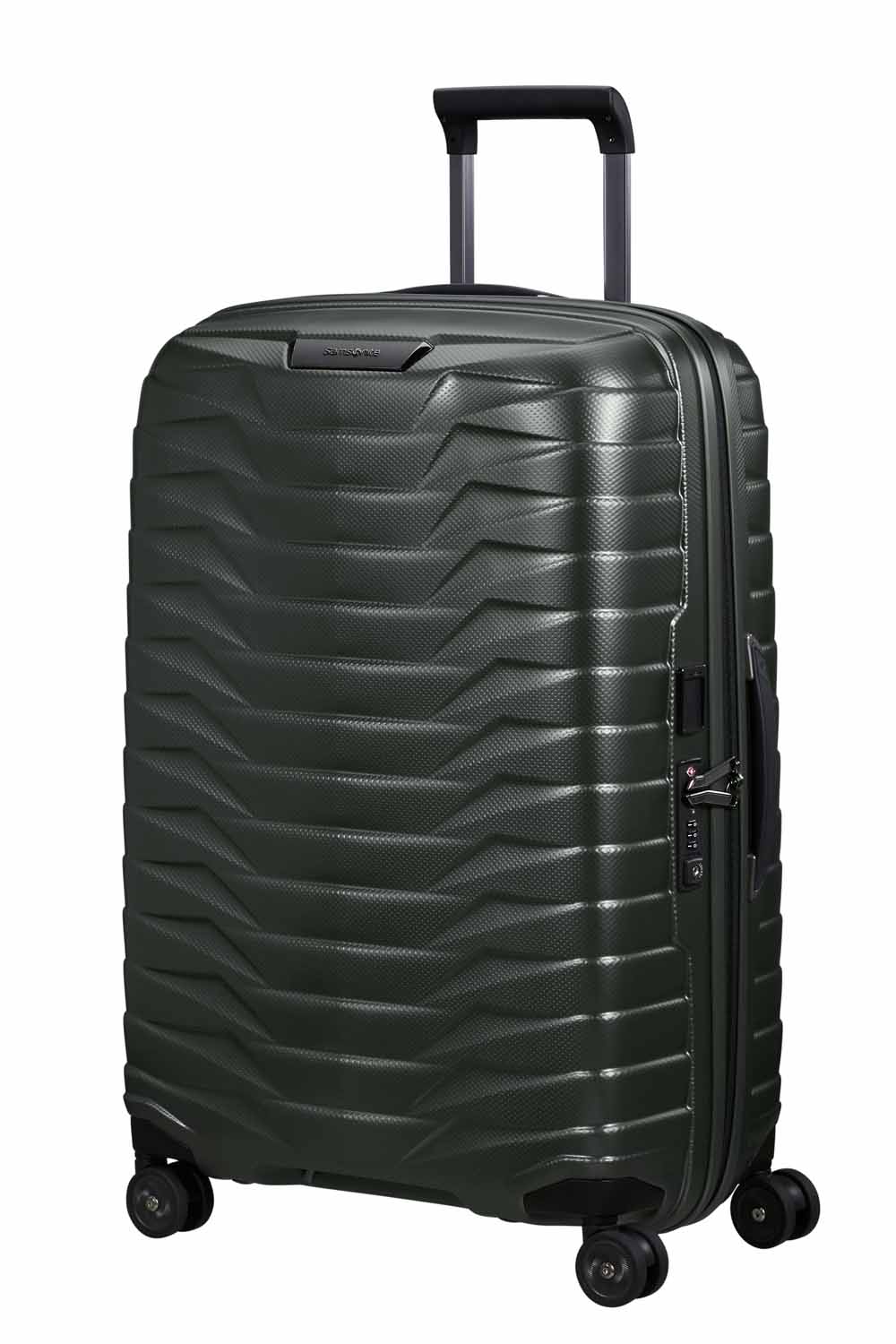 Samsonite Proxis Trolley mit 4 Rollen 69cm + GRATIS HOTELGUTSCHEIN Matt Climbing Ivy