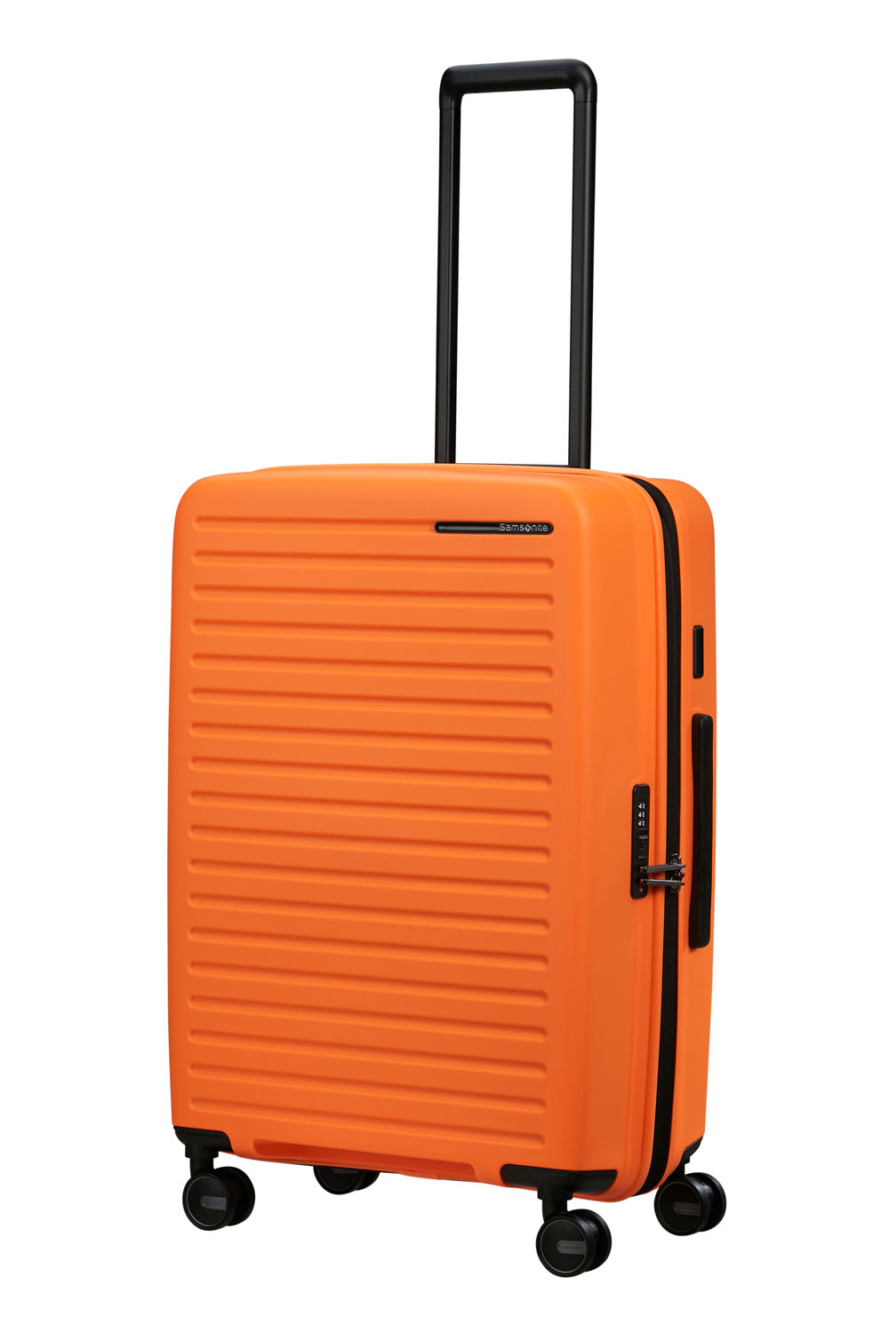 Samsonite Restackd Trolley mit 4 Rollen erweiterbar 68cm + GRATIS HOTELGUTSCHEIN Papaya Samsonite Restackd Trolley mit 4 Rollen erweiterbar 68cm + GRATIS HOTELGUTSCHEIN Papaya