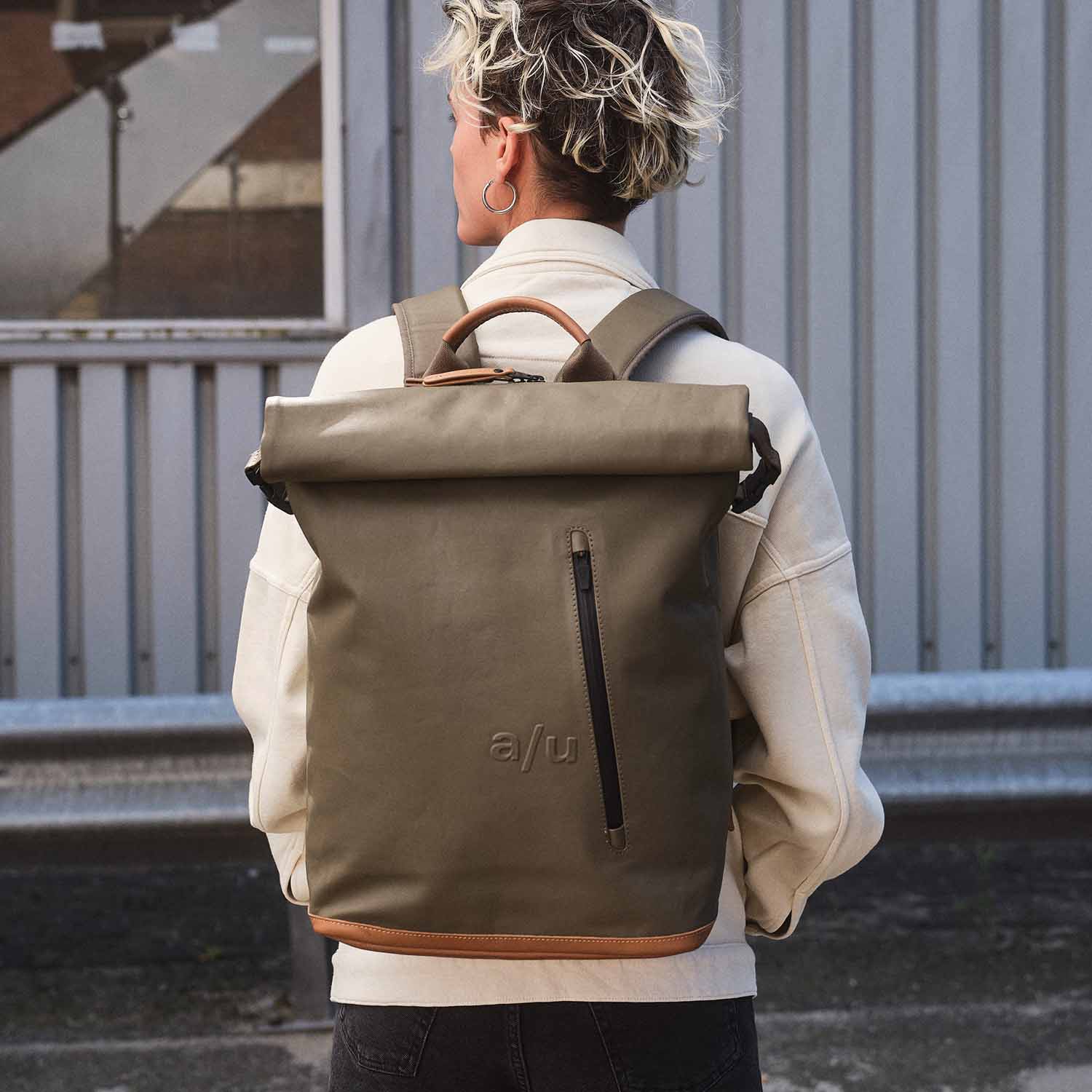 aunts & uncles Japan Fukui Rolltop Rucksack mit 15" Notebookfach