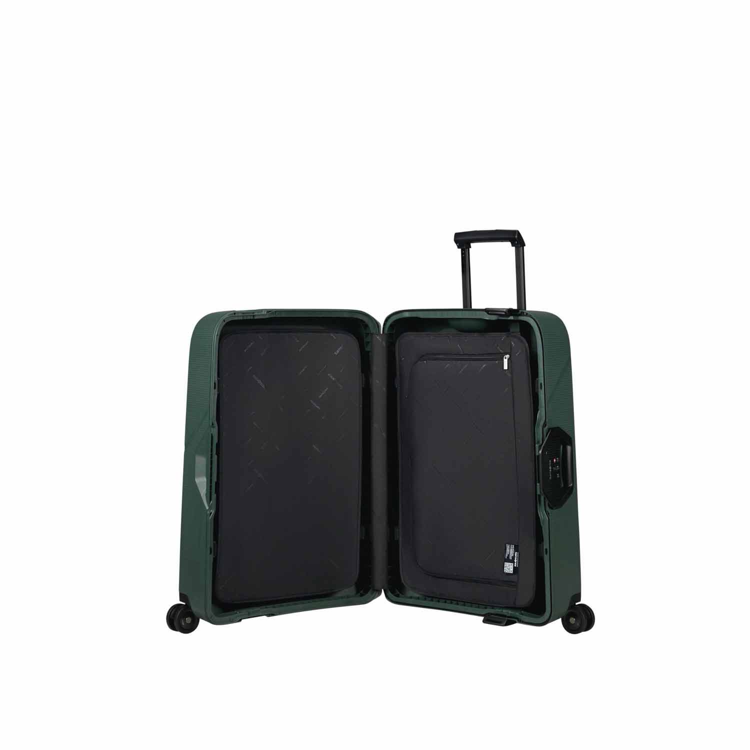 Samsonite Magnum ECO Trolley mit 4 Rollen 69cm Forest Green Samsonite Magnum ECO Trolley mit 4 Rollen 69cm Forest Green
