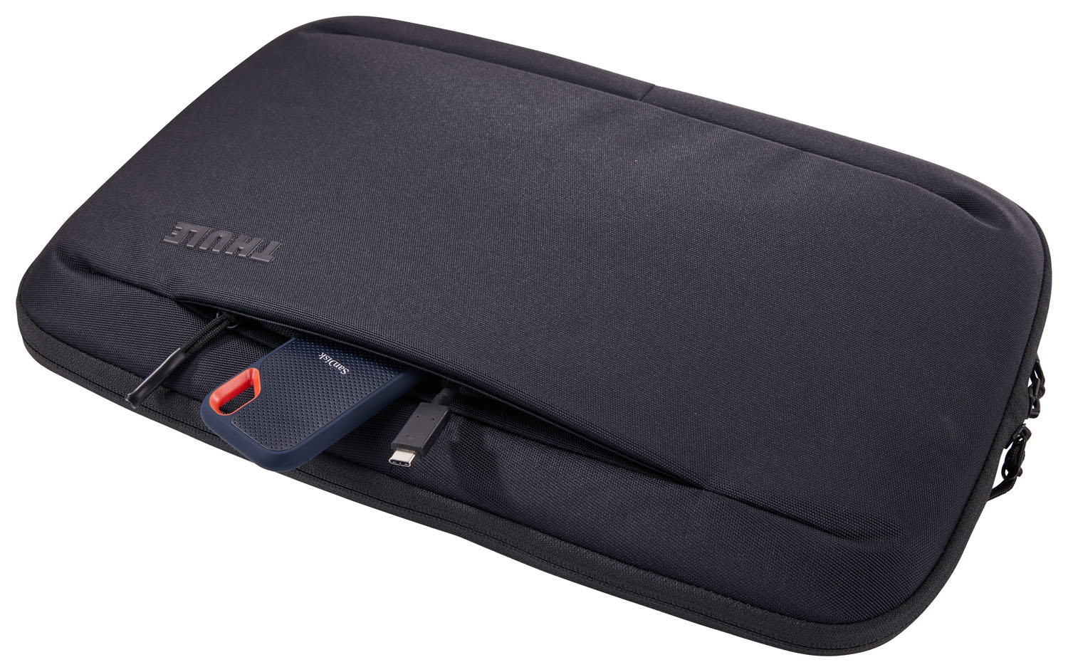 THULE Subterra 2 Sleeve 16-Zoll-MacBook Hülle Black THULE Subterra 2 Sleeve 16-Zoll-MacBook Hülle Black