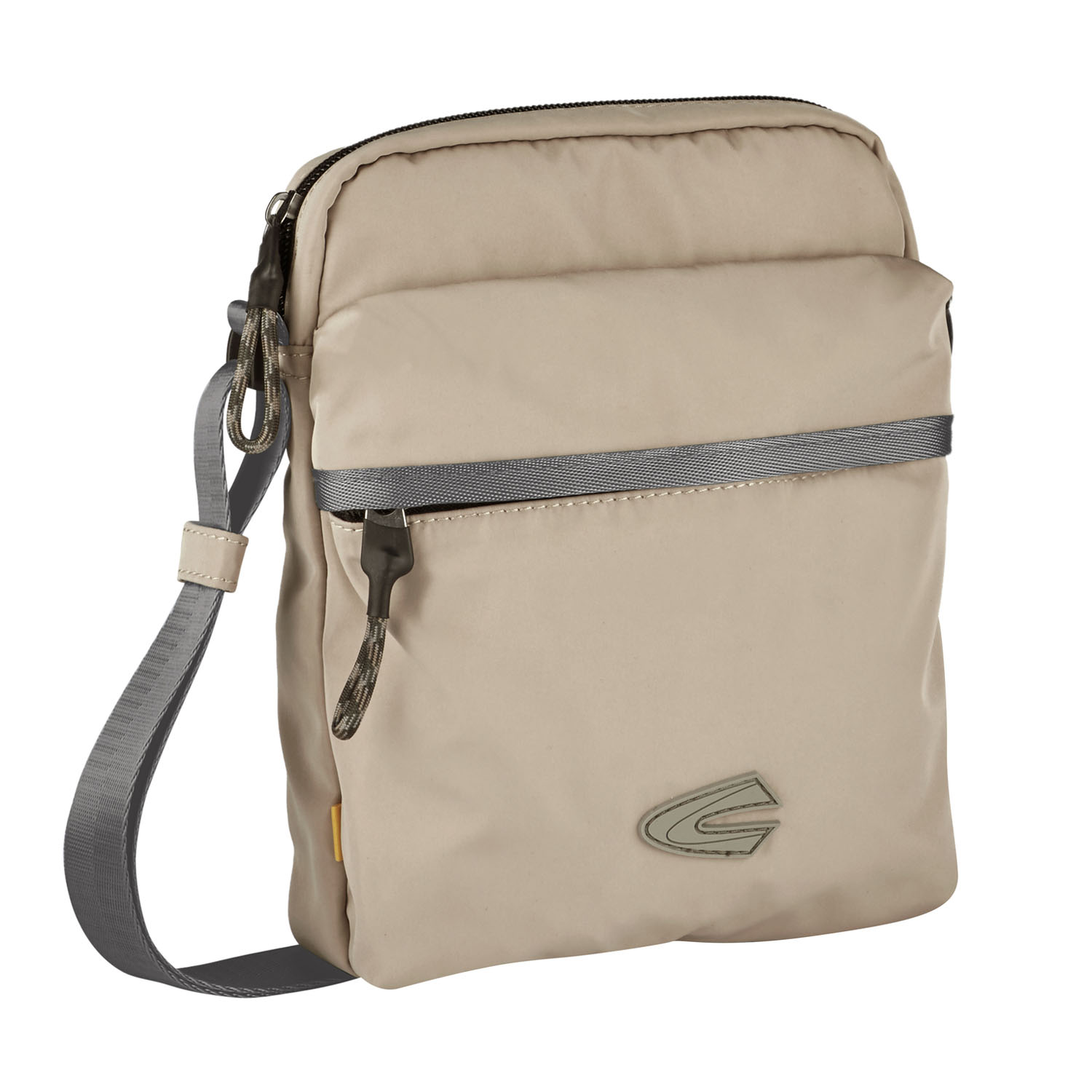 Camel Active Terra Cross Bag XS aus recyceltem Nylon 4227 Beige