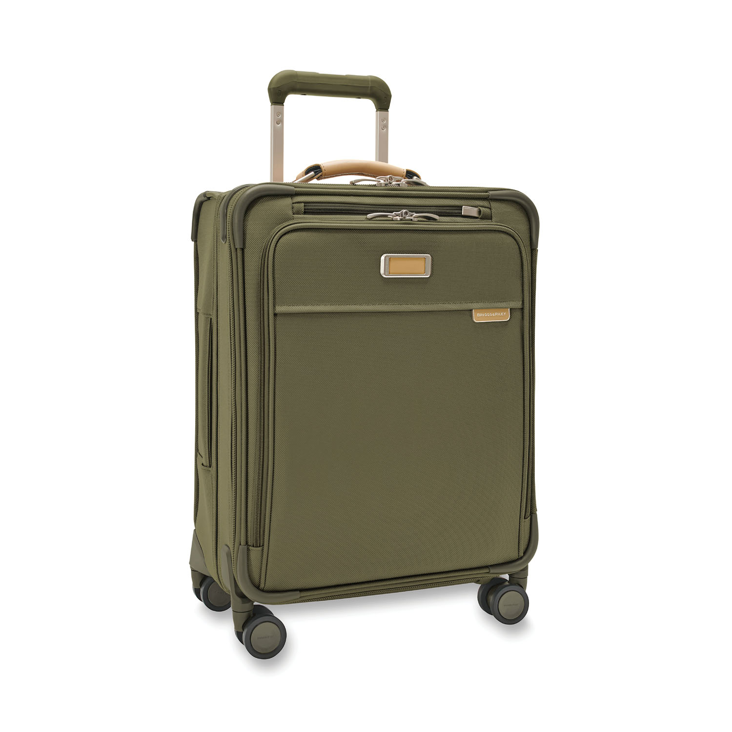 Briggs & Riley Baseline Global Carry-on Spinner 21" Exp Olive Briggs & Riley Baseline Global Carry-on Spinner 21" Exp Olive