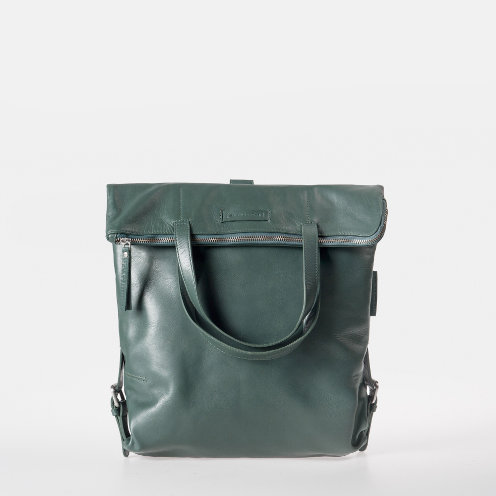 aunts & uncles Jamie´s Orchard Pomelo Rucksack/Handtasche mit Tabletfach dark jade