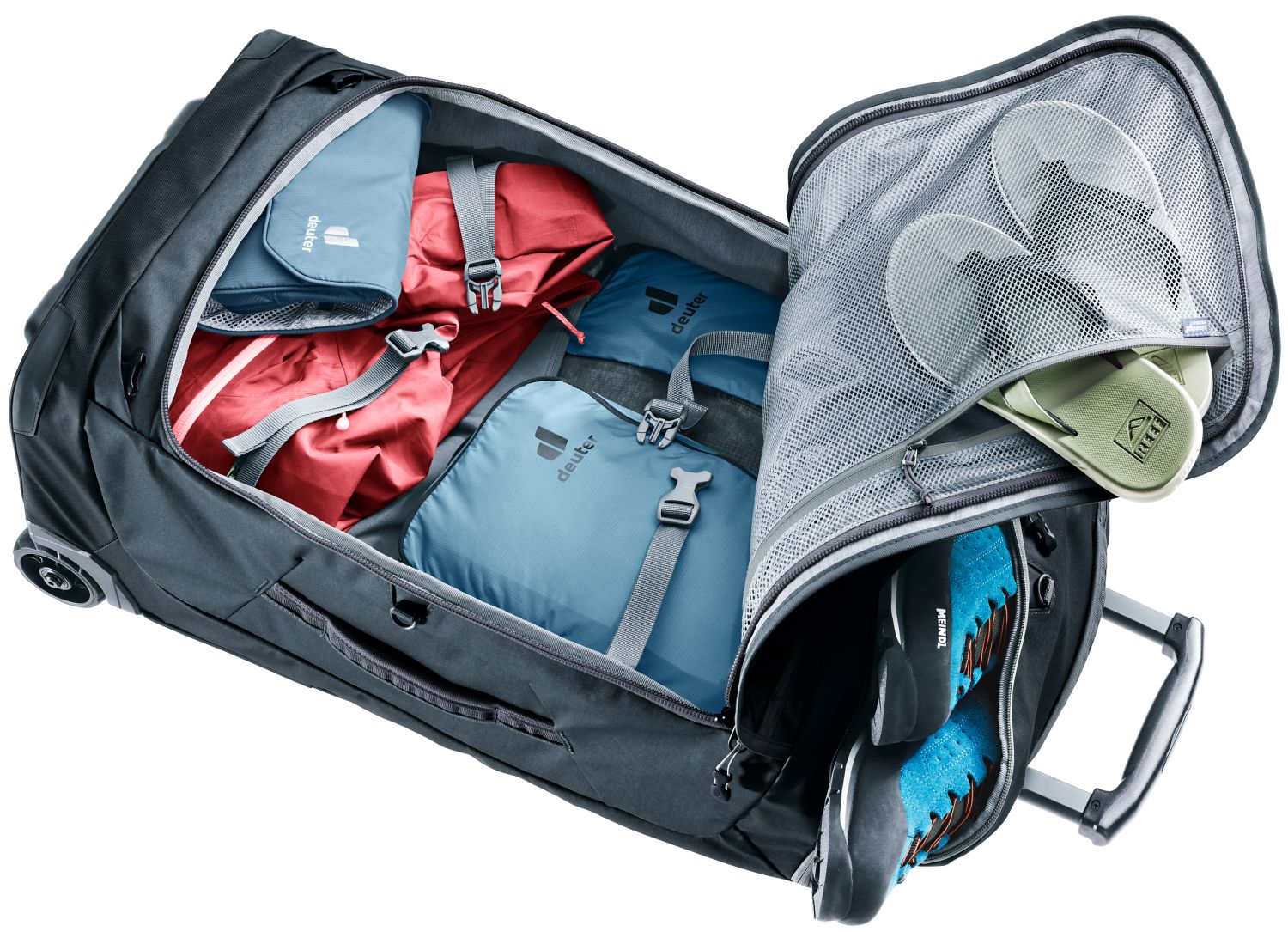 Deuter Duffel Pro Movo 60 Reisetasche auf Rollen Black