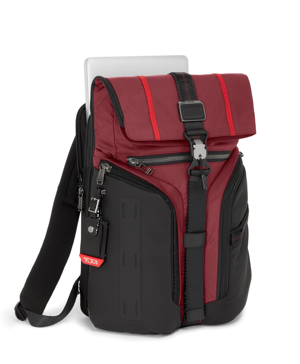 Tumi Alpha Bravo Logistics Rucksack mit Klappdeckel Desert Red Tumi Alpha Bravo Logistics Rucksack mit Klappdeckel Desert Red