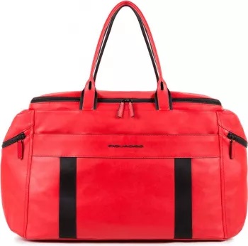 Piquadro Setebos Reisetasche mit regenschirmtasche Rot-scarlet