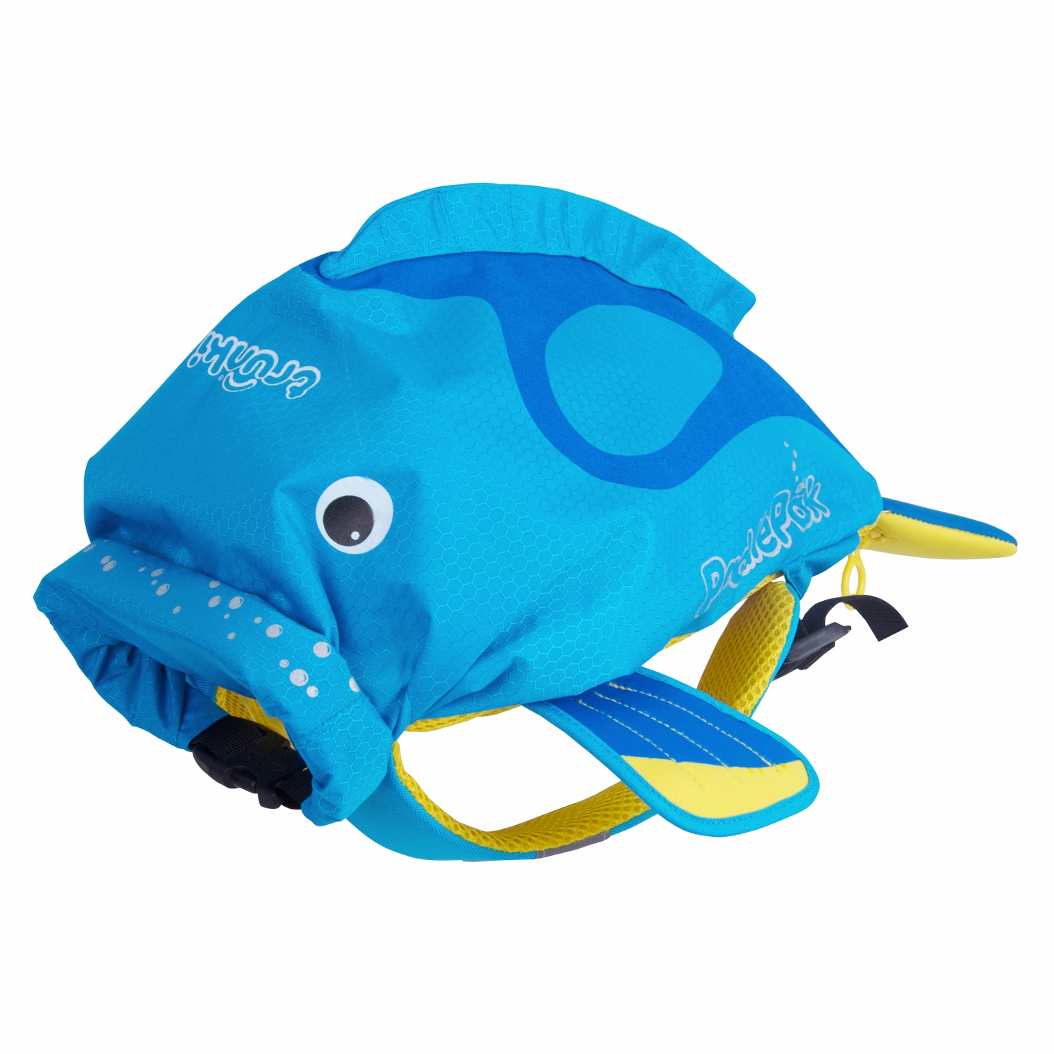 Trunki PaddlePak Tang der tropische Fisch Kinderrucksack Medium blue