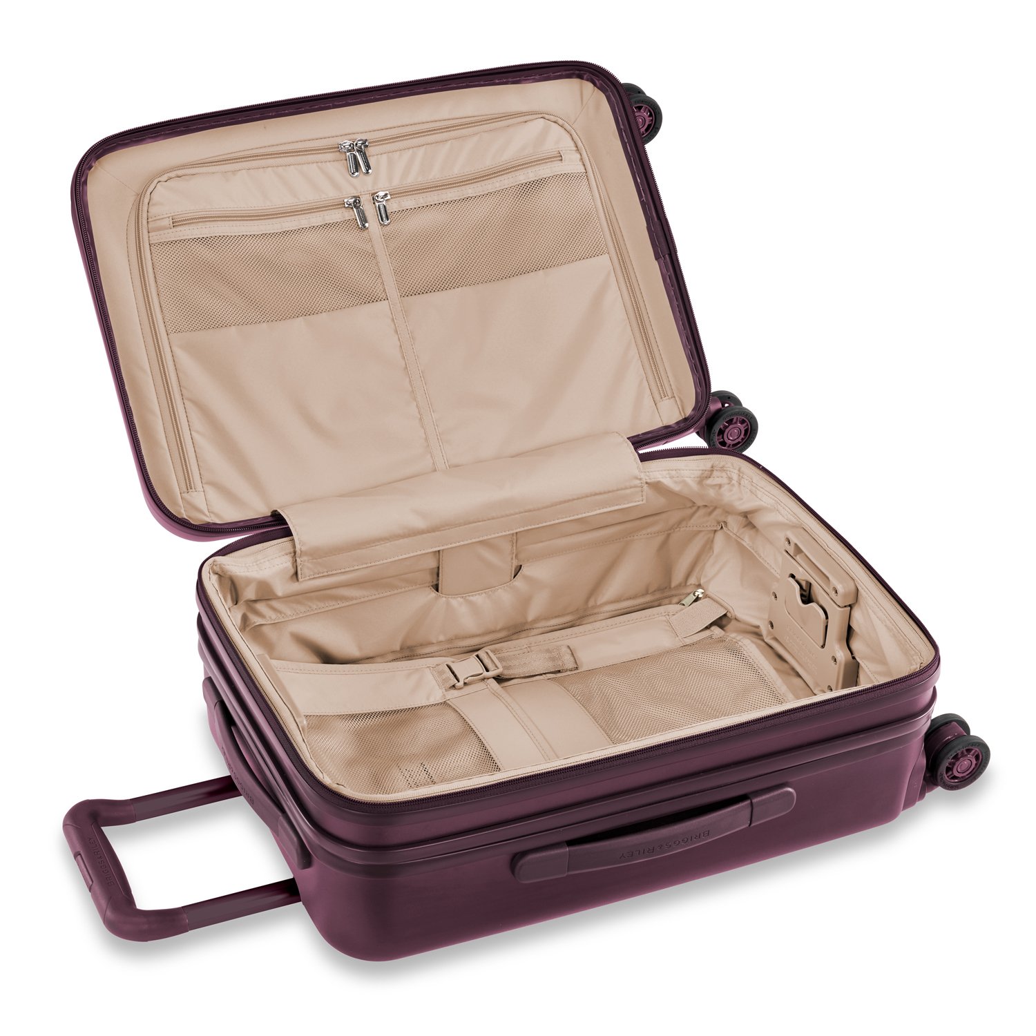Briggs & Riley Sympatico 2.0 Domestic Carry-On Expandable Spinner Plum Briggs & Riley Sympatico 2.0 Domestic Carry-On Expandable Spinner Plum