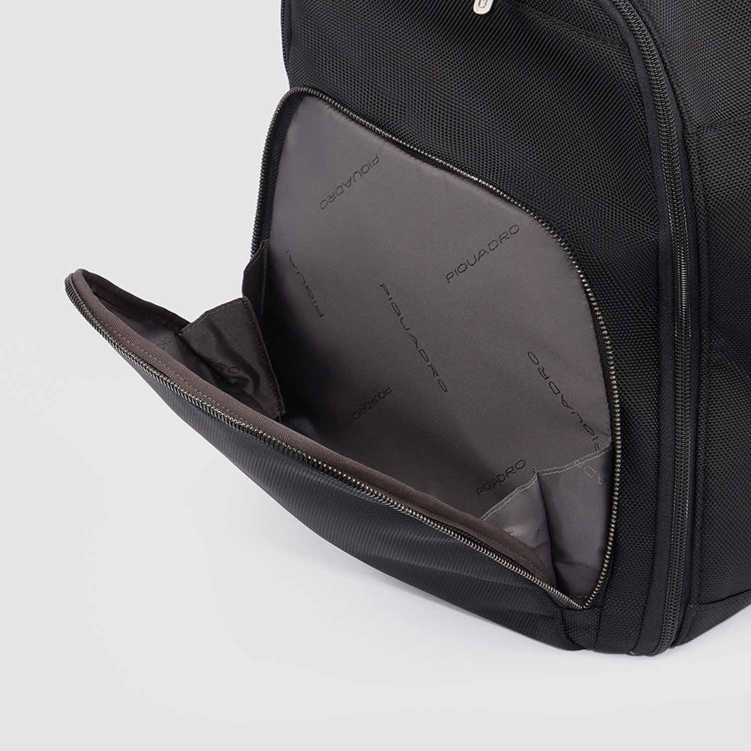 Piquadro Brief 2 Weekender-Kleidersack Aufhängen Schwarz