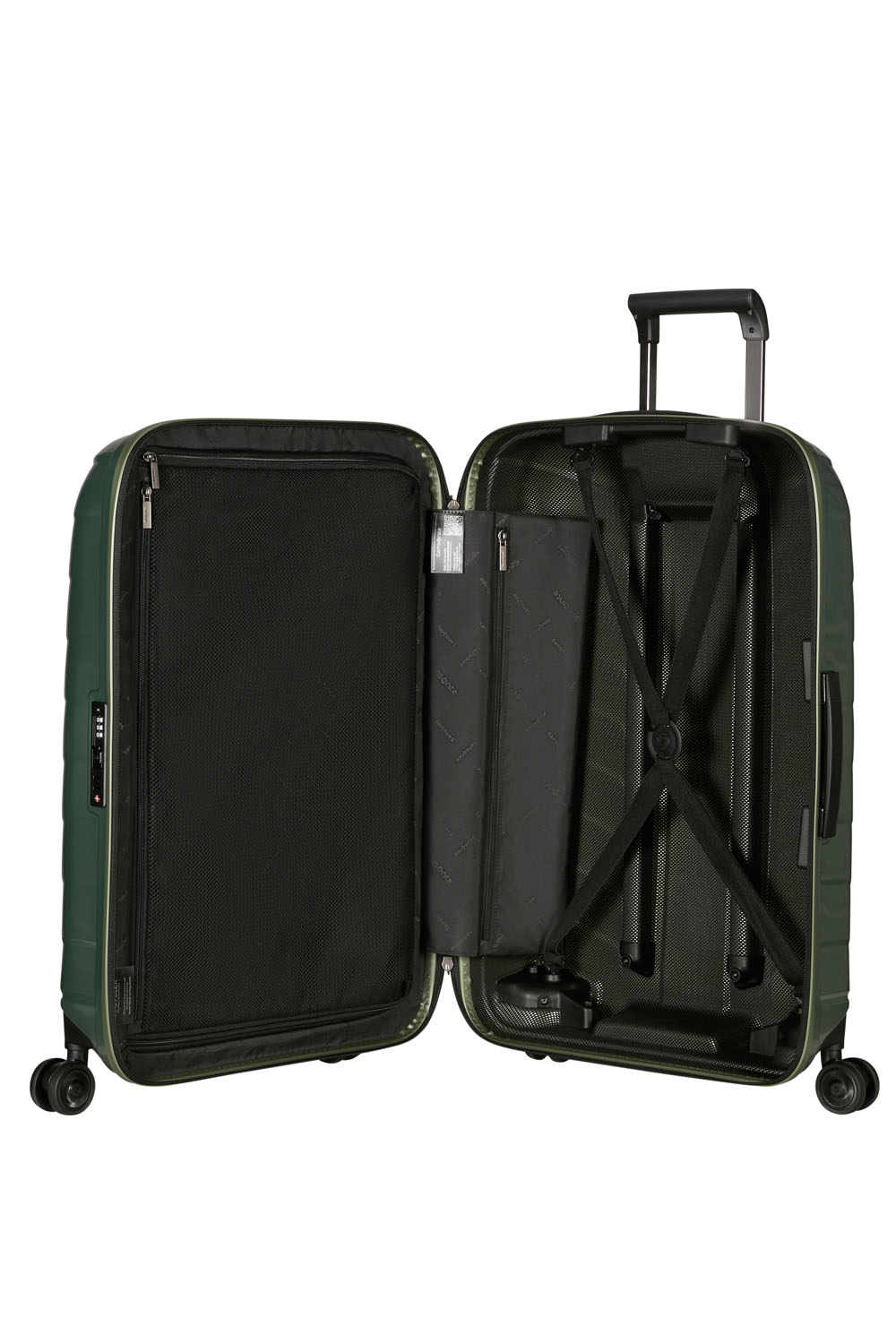 Samsonite Attrix Trolley mit 4 Rollen 75cm Basil Green
