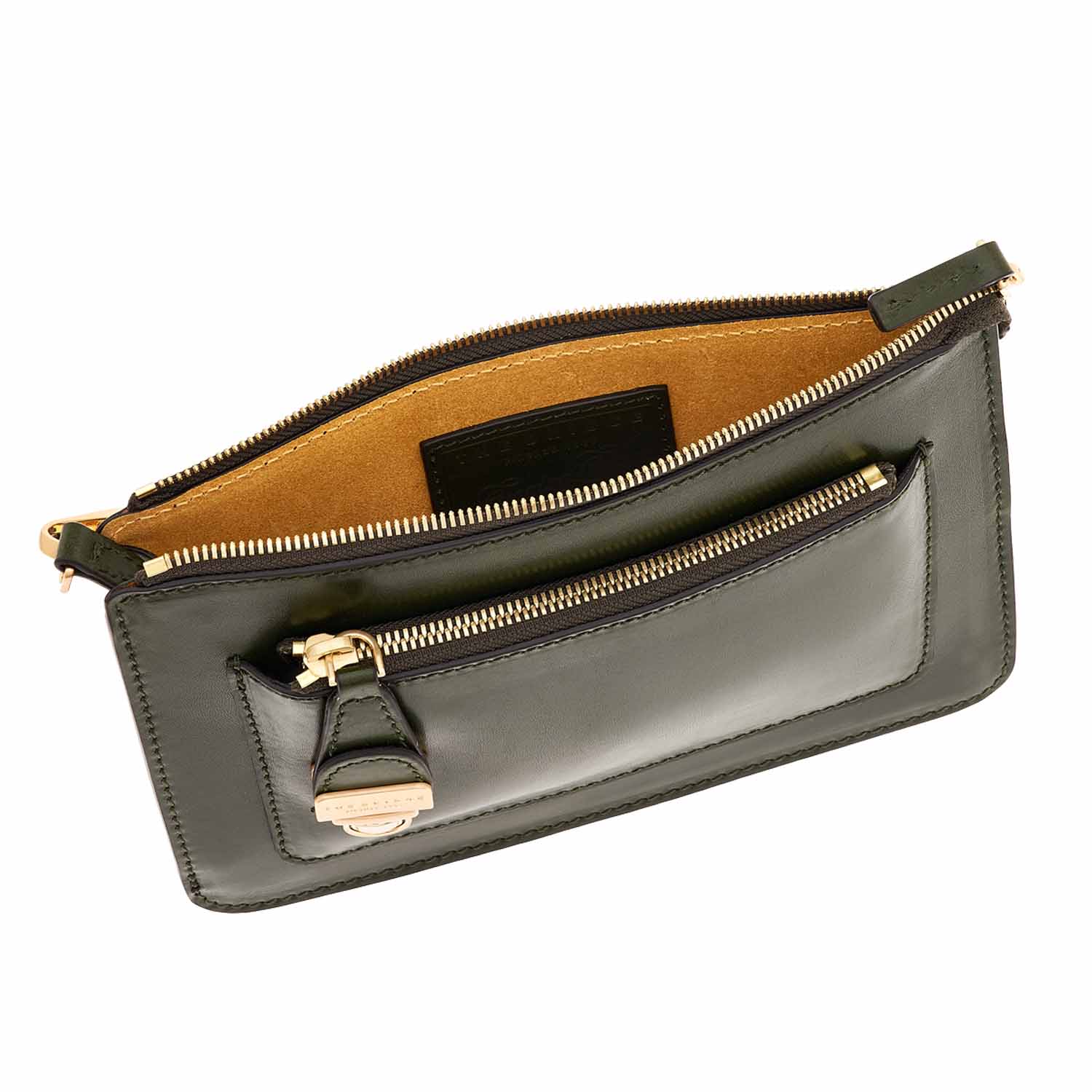 The Bridge Rustici Schultertasche 04394201 Tirol Grün/Gold The Bridge Rustici Schultertasche 04394201 Tirol Grün/Gold