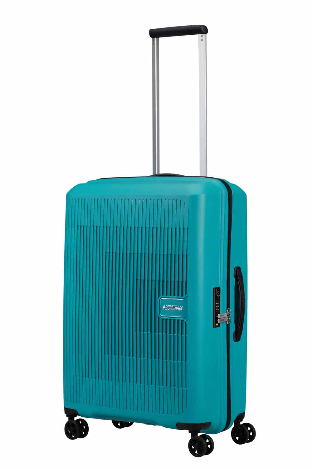 American Tourister AeroStep 67cm Check-in Größe M, erweiterbar Turquoise Tonic