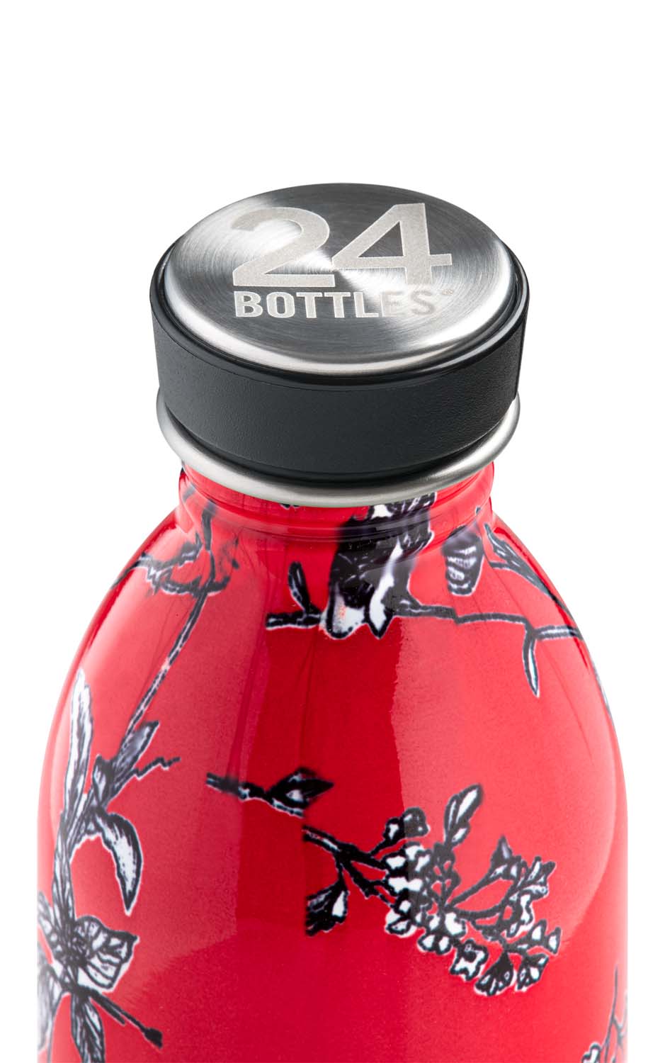 24Bottles® Urban Bottle Floral 500ml Cherry Lace 24Bottles® Urban Bottle Floral 500ml Cherry Lace