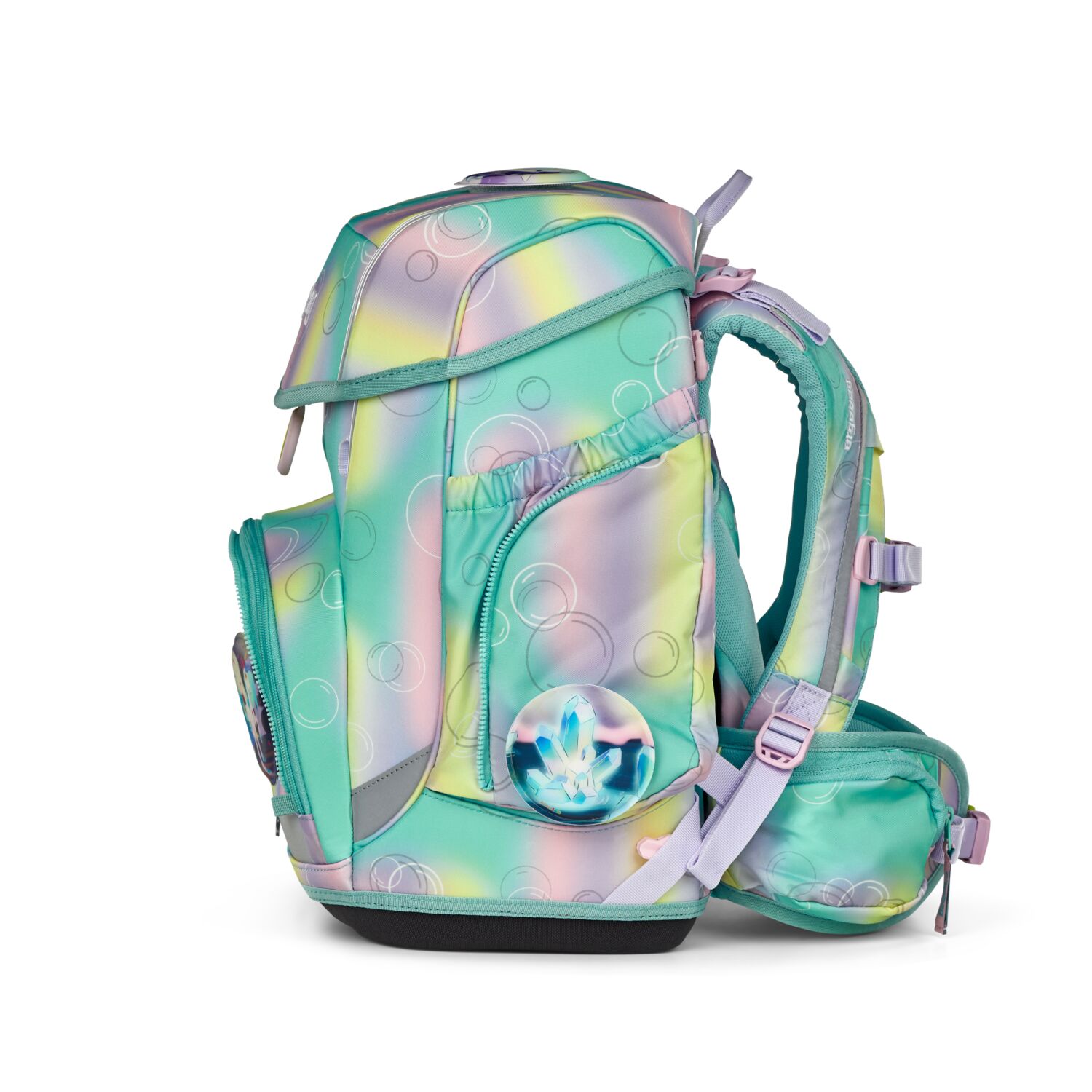 ergobag cubo REFLEX GLOW 5-teiliges Schulrucksack-Set 2025 ZauBärwelt