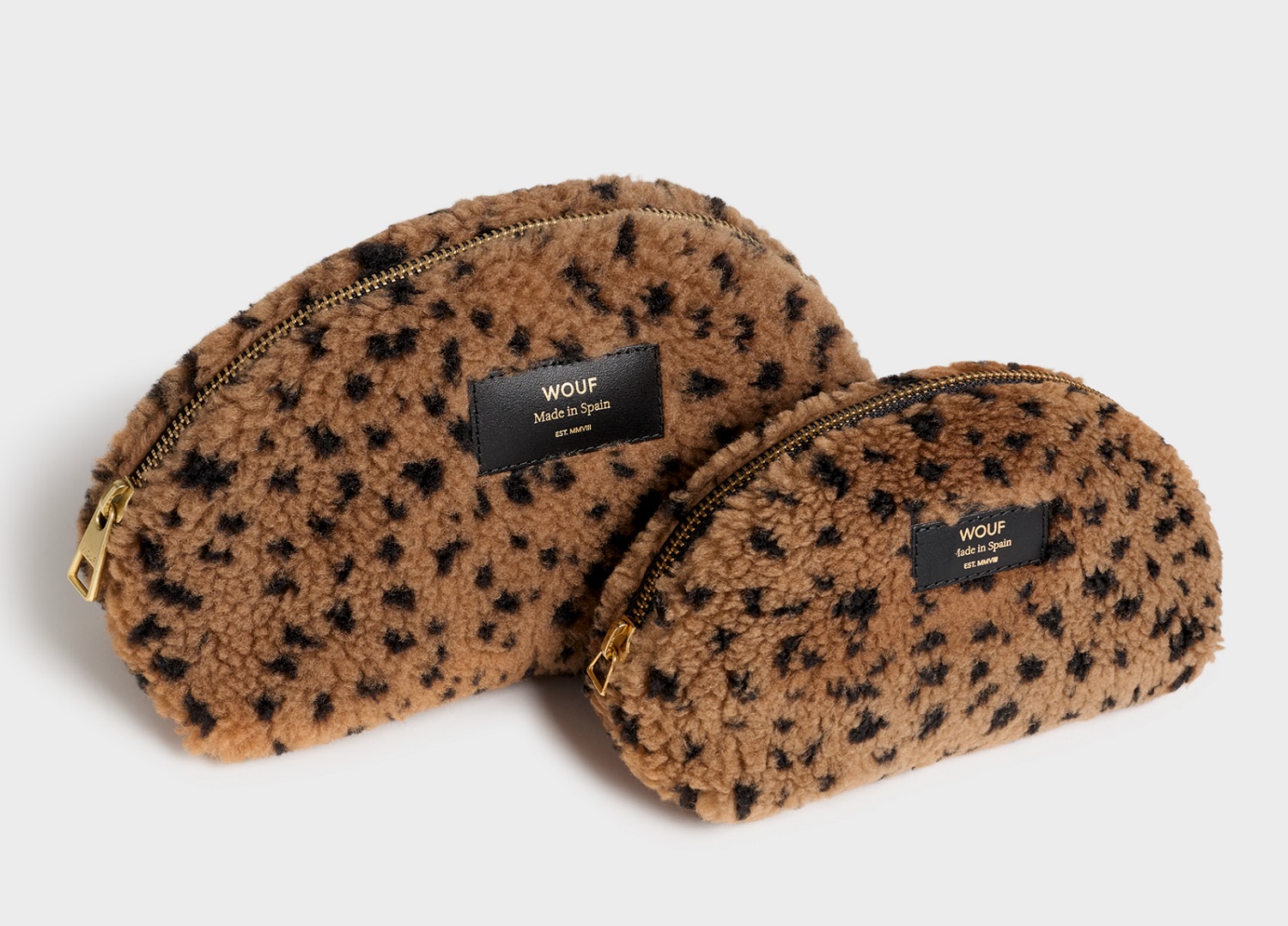 Wouf Accessories Small Makeup Bag Toffee Wouf Accessories Small Makeup Bag Toffee