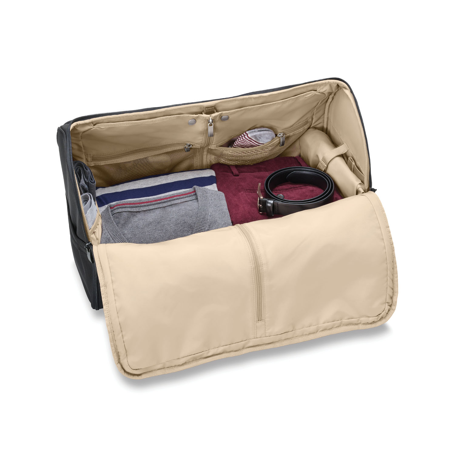 Briggs & Riley Baseline Garment Duffle Black Briggs & Riley Baseline Garment Duffle Black
