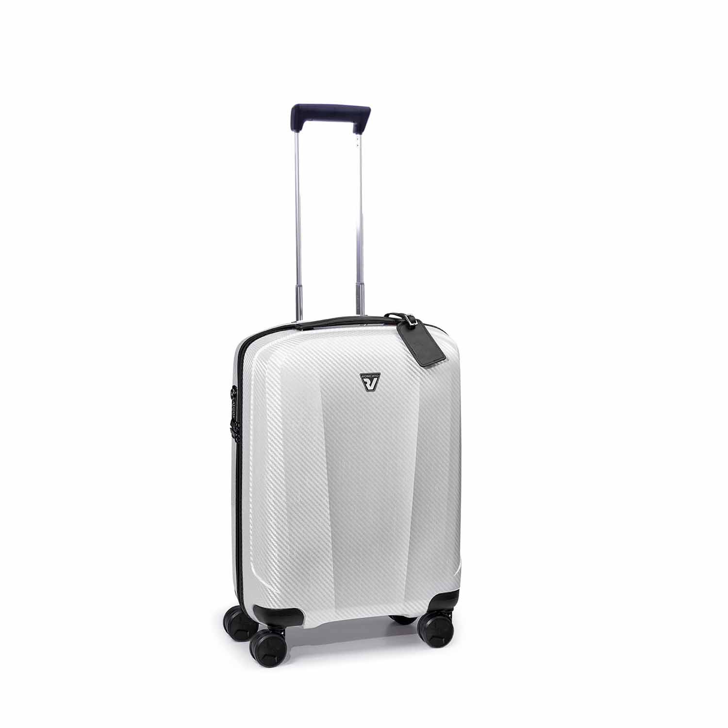 Roncato WE ARE GLAM Cabin Trolley S 4R Weiß/Black