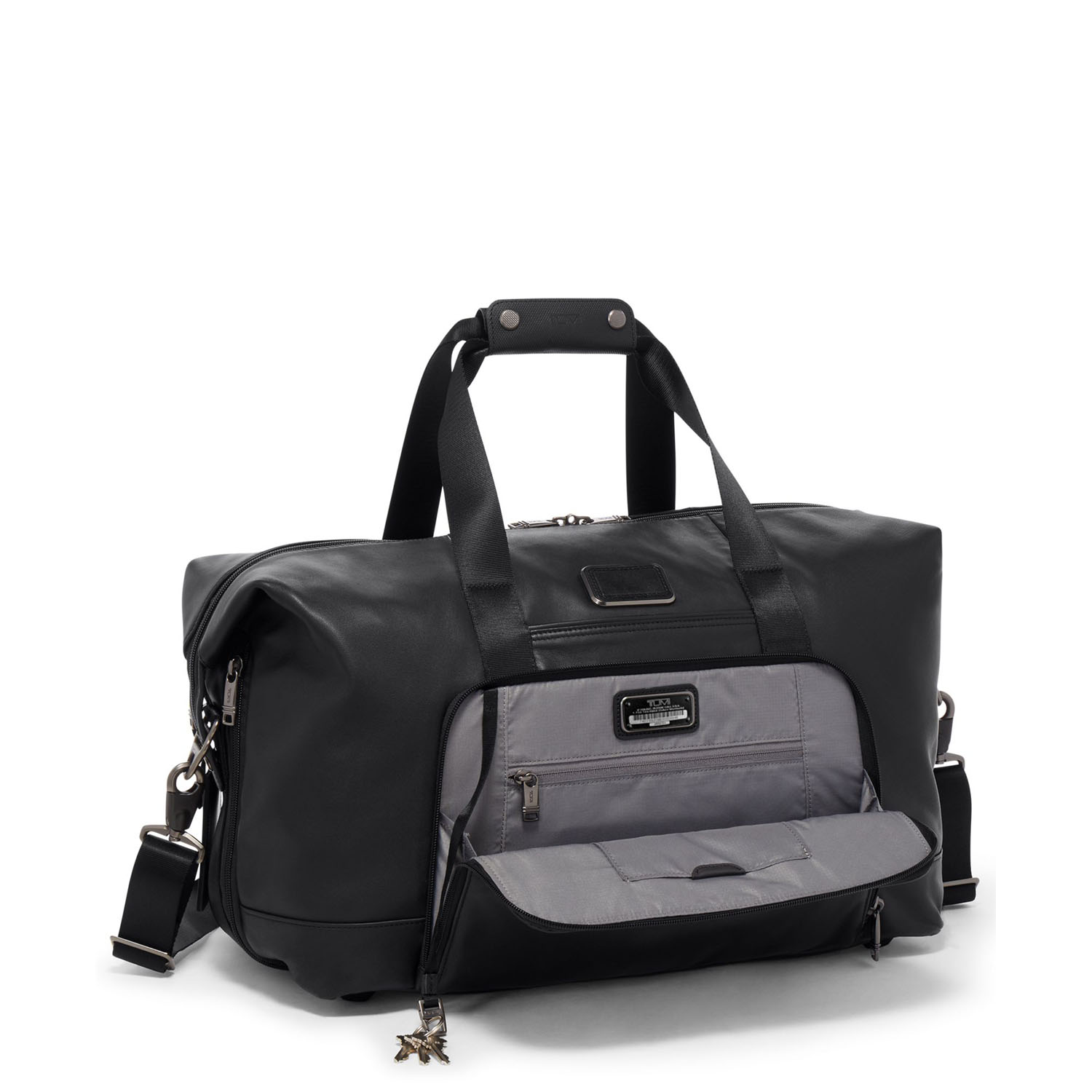 Tumi Alpha 3 Double Expansion Leder-Reisetasche + GRATIS HOTELGUTSCHEIN Black Tumi Alpha 3 Double Expansion Leder-Reisetasche + GRATIS HOTELGUTSCHEIN Black