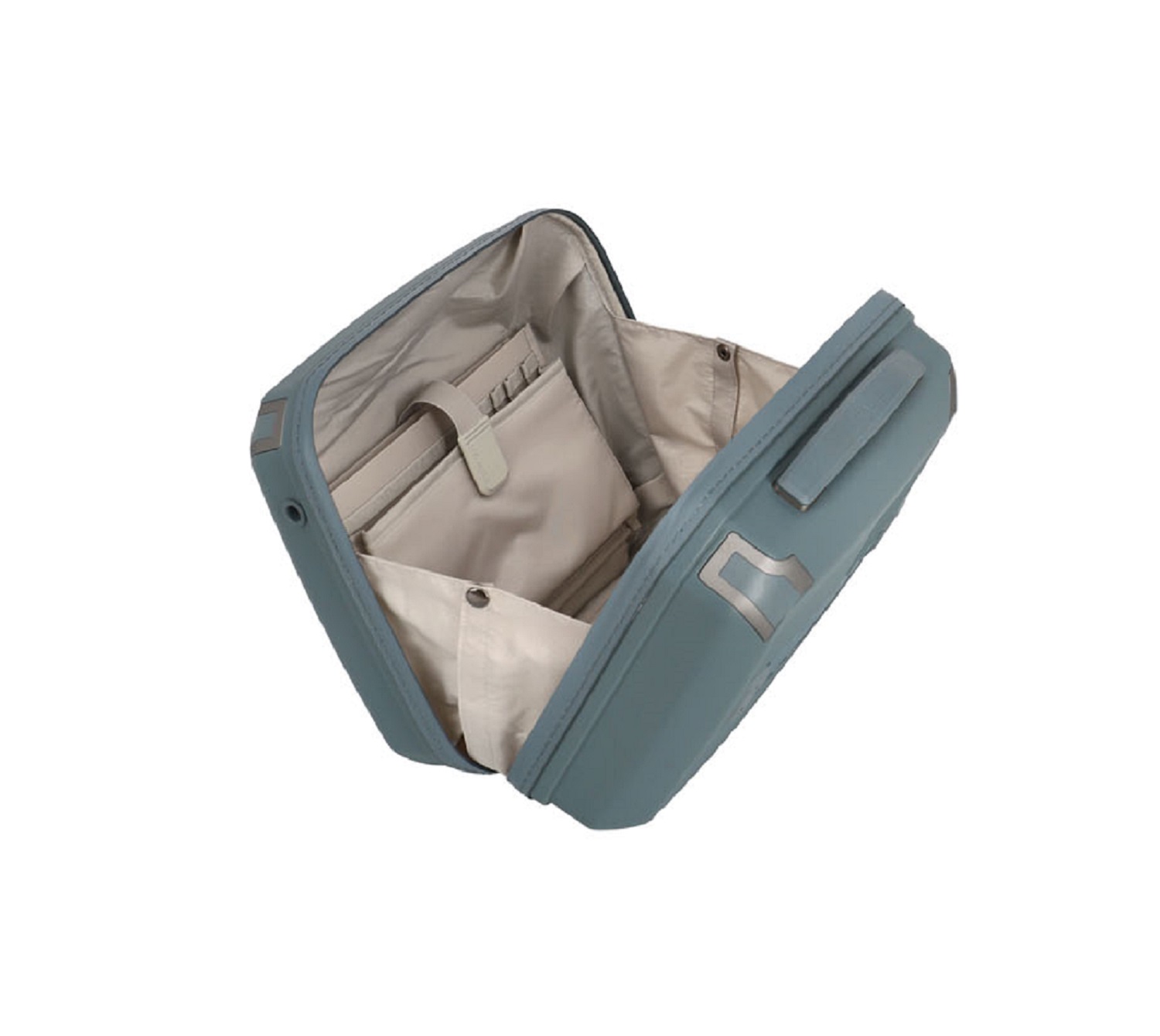 Travelite Elvaa Beautycase mit Tabletfach 10,5" Blaugrau