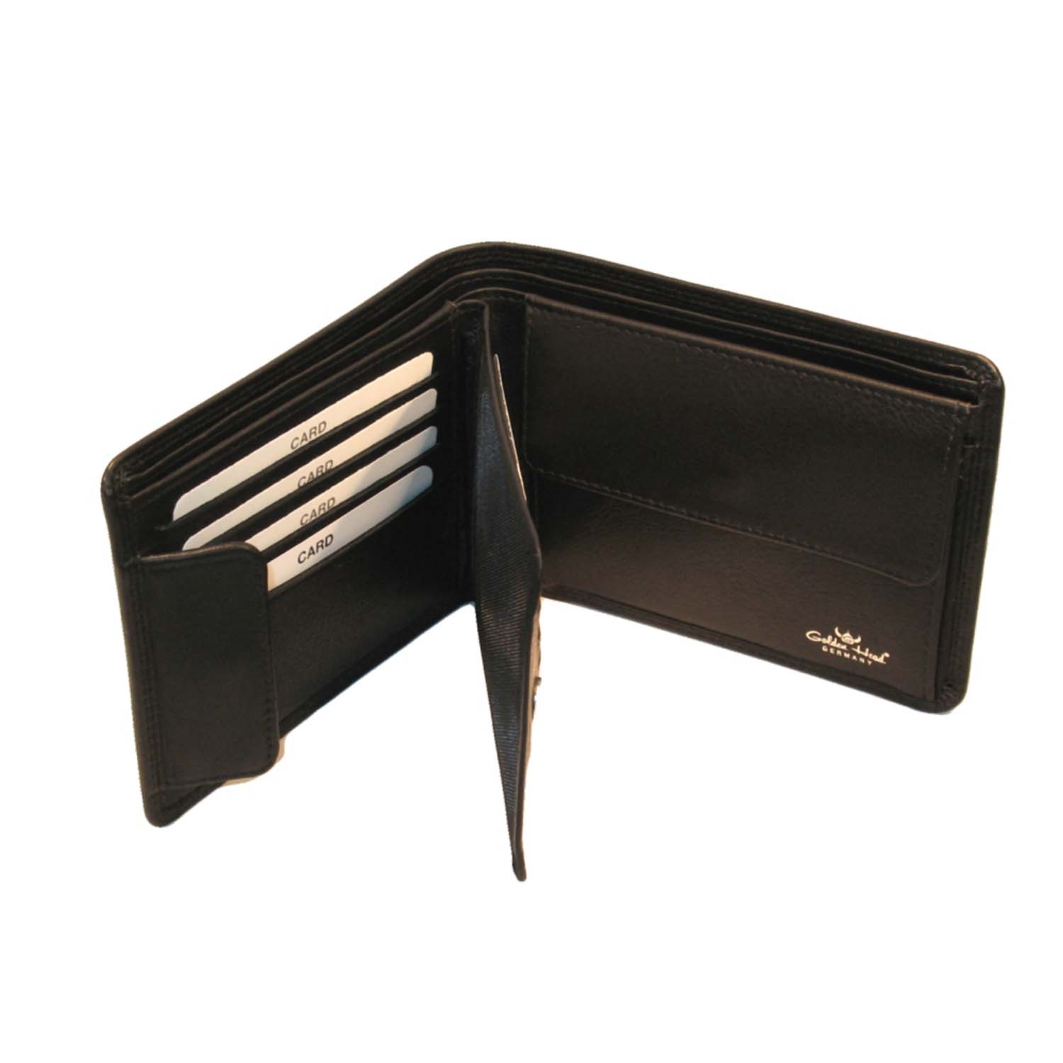 Golden Head Polo RFID Protect Scheintasche 1138-51 schwarz Golden Head Polo RFID Protect Scheintasche 1138-51 schwarz