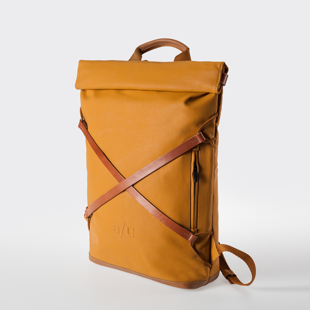 aunts & uncles Japan Osaka Rolltop Rucksack mit 15" Notebookfach butterscotch aunts & uncles Japan Osaka Rolltop Rucksack mit 15" Notebookfach butterscotch
