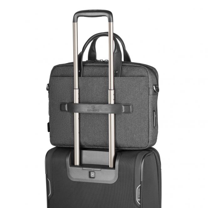 Victorinox Architecture Urban2 Briefcase Melange Grey / Black
