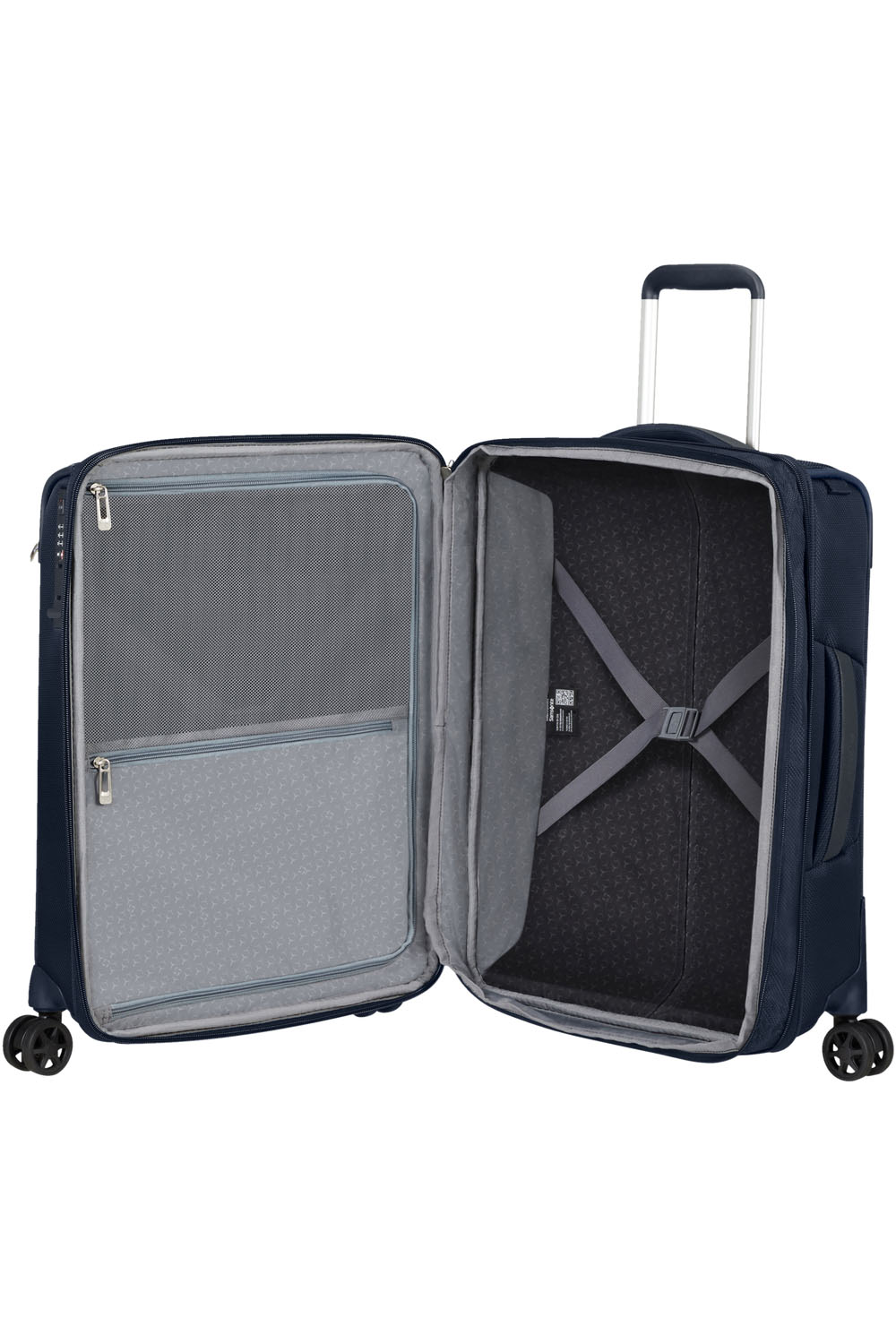 Samsonite Respark Trolley mit 4 Rollen erweiterbar 55cm + GRATIS HOTELGUTSCHEIN Midnight Blue Samsonite Respark Trolley mit 4 Rollen erweiterbar 55cm + GRATIS HOTELGUTSCHEIN Midnight Blue