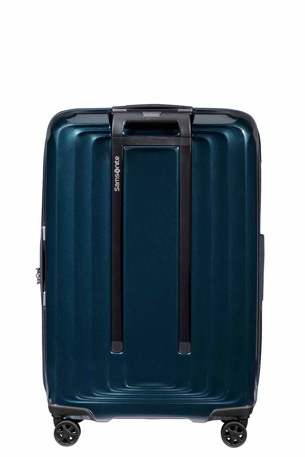 Samsonite Nuon Trolley mit 4 Rollen erweiterbar 69cm + GRATIS HOTELGUTSCHEIN Metallic Dark Blue Samsonite Nuon Trolley mit 4 Rollen erweiterbar 69cm + GRATIS HOTELGUTSCHEIN Metallic Dark Blue