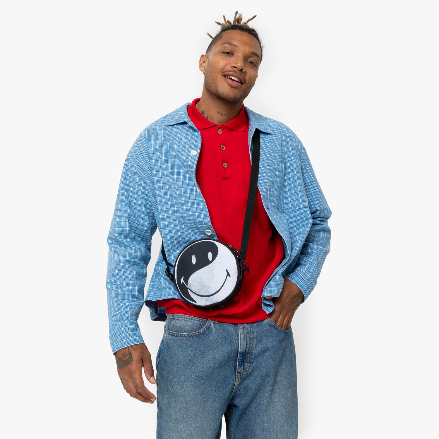 Eastpak ADA Mini-Tasche Smiley YY Placed Eastpak ADA Mini-Tasche Smiley YY Placed