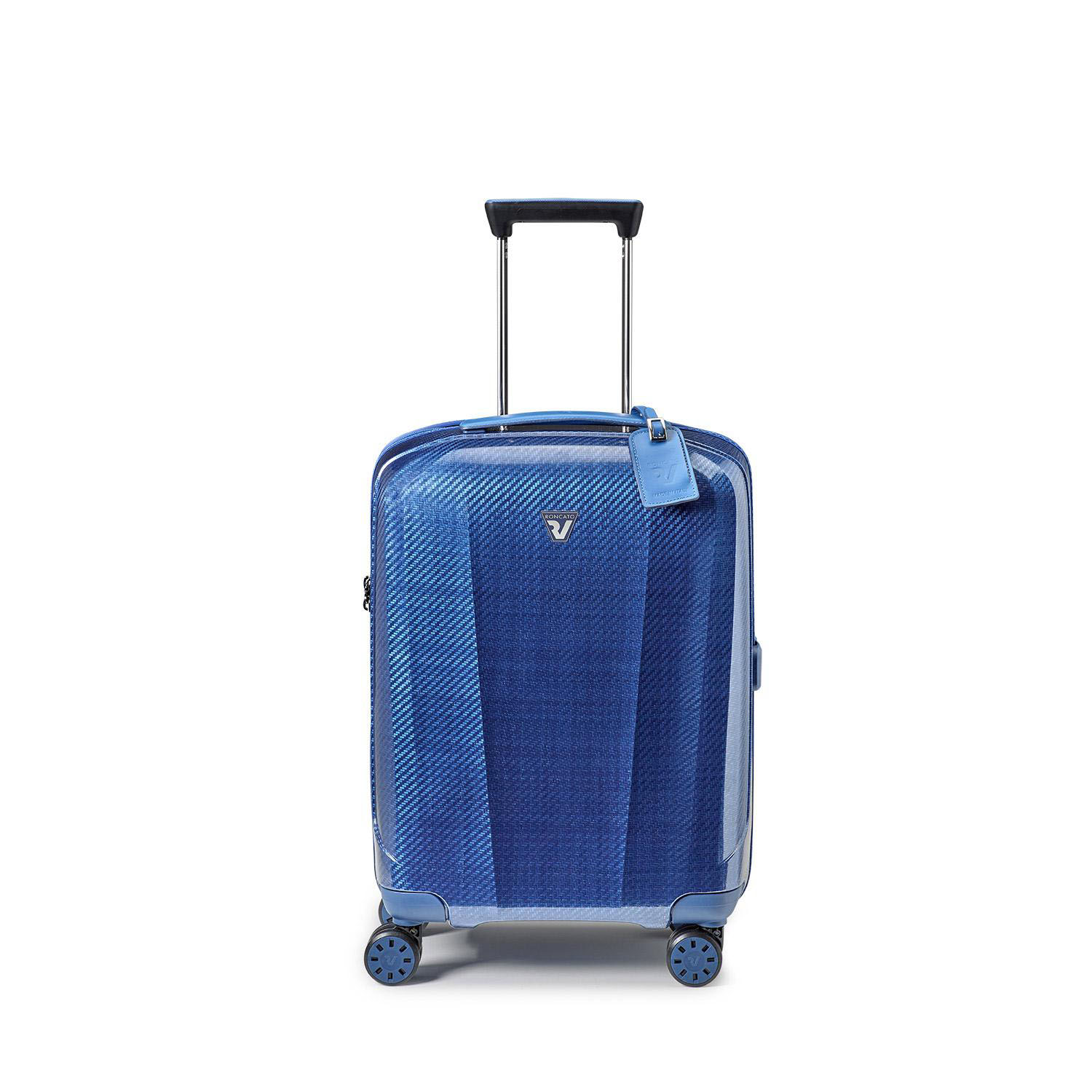 Roncato WE ARE GLAM Cabin Trolley S 4R Blau Roncato WE ARE GLAM Cabin Trolley S 4R Blau