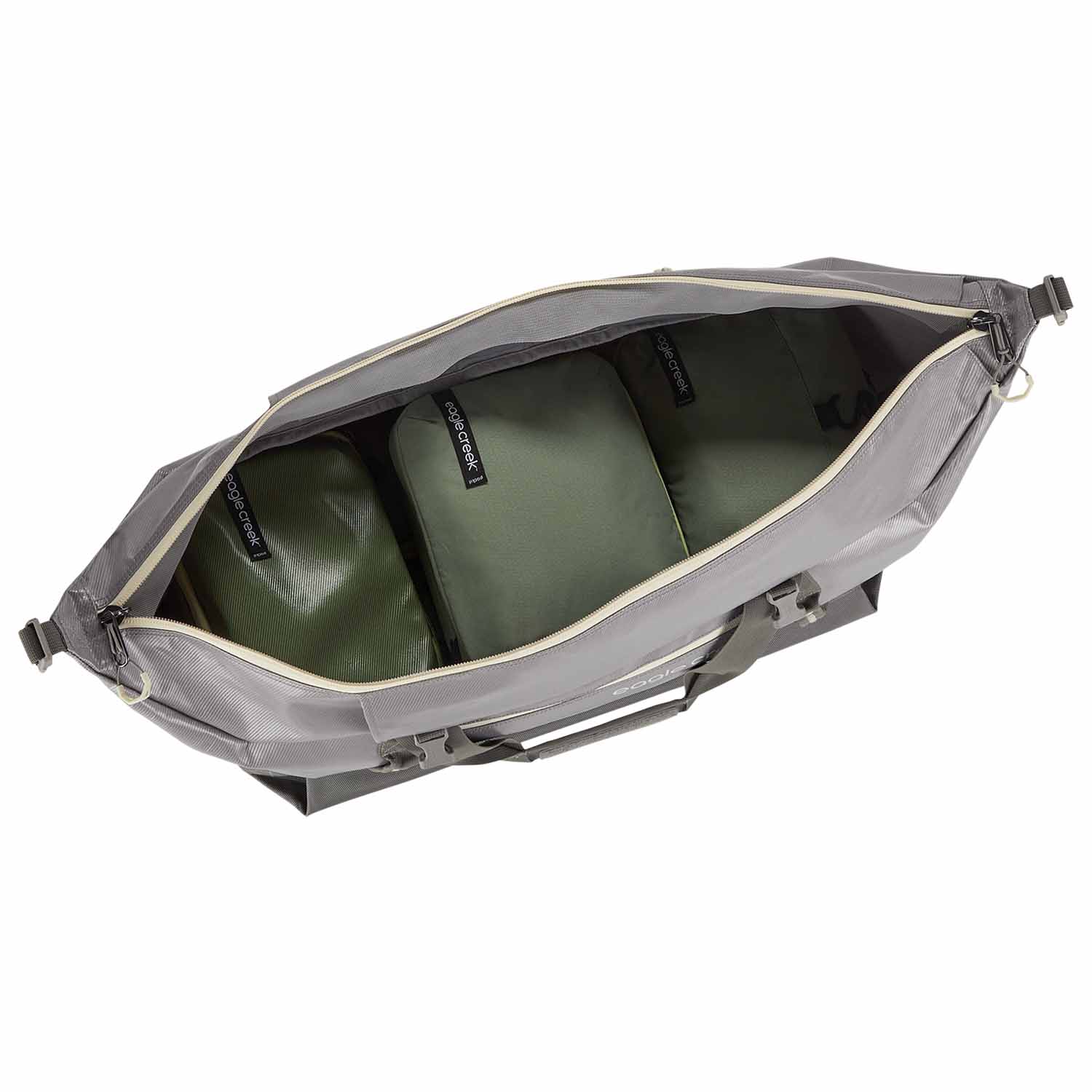 Eagle Creek Migrate Duffel Bag 40L, erweiterbar river rock Eagle Creek Migrate Duffel Bag 40L, erweiterbar river rock