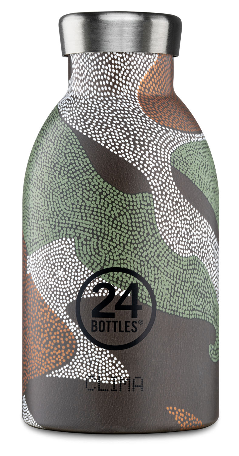 24Bottles® Clima Bottle Deep Nature 330ml Camo Zone 24Bottles® Clima Bottle Deep Nature 330ml Camo Zone