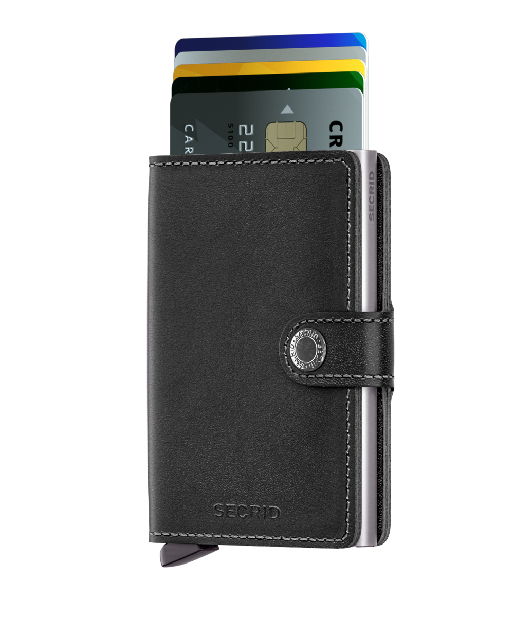 Secrid Miniwallet Original M-Black Secrid Miniwallet Original M-Black