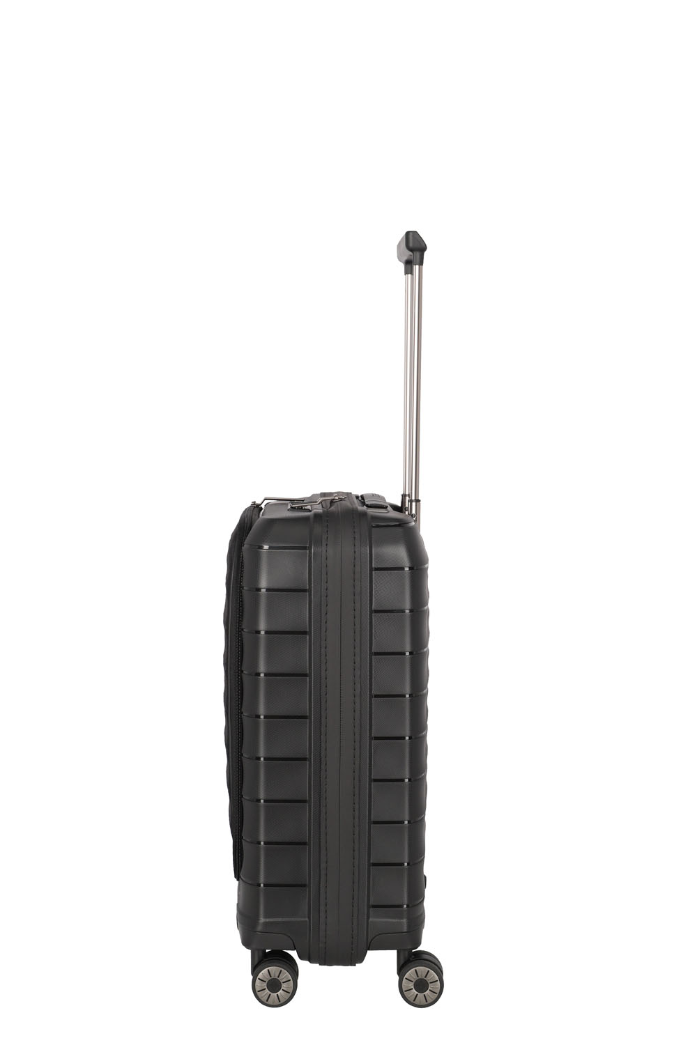 Travelite Mooby Trolley S mit Vortasche, 4-Rollen Schwarz