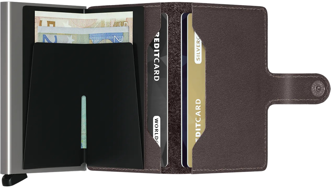 Secrid Miniwallet Original M-Dark Brown Secrid Miniwallet Original M-Dark Brown
