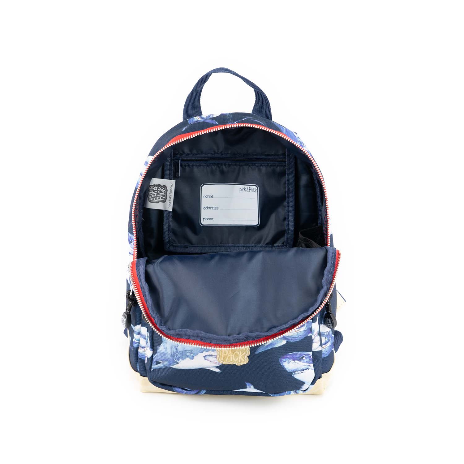 Pick & Pack Shark Backpack S Navy Pick & Pack Shark Backpack S Navy