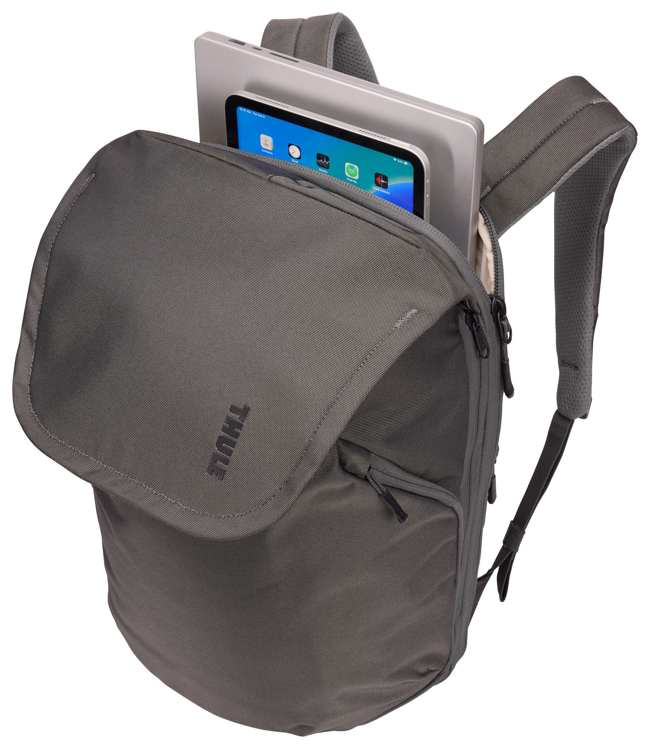 THULE Subterra 2 Erweiterbarer Reiserucksack 26 L Vetiver Gray