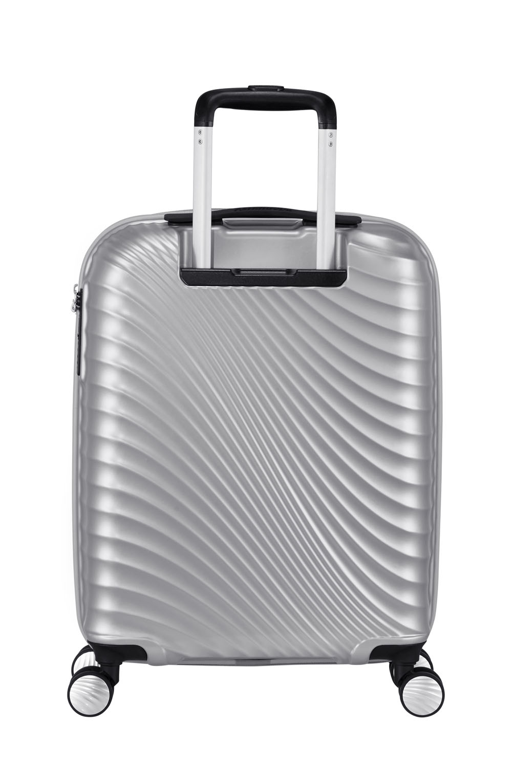 American Tourister Jetglam Trolley mit 4 Rollen 55 Metallic Silver American Tourister Jetglam Trolley mit 4 Rollen 55 Metallic Silver