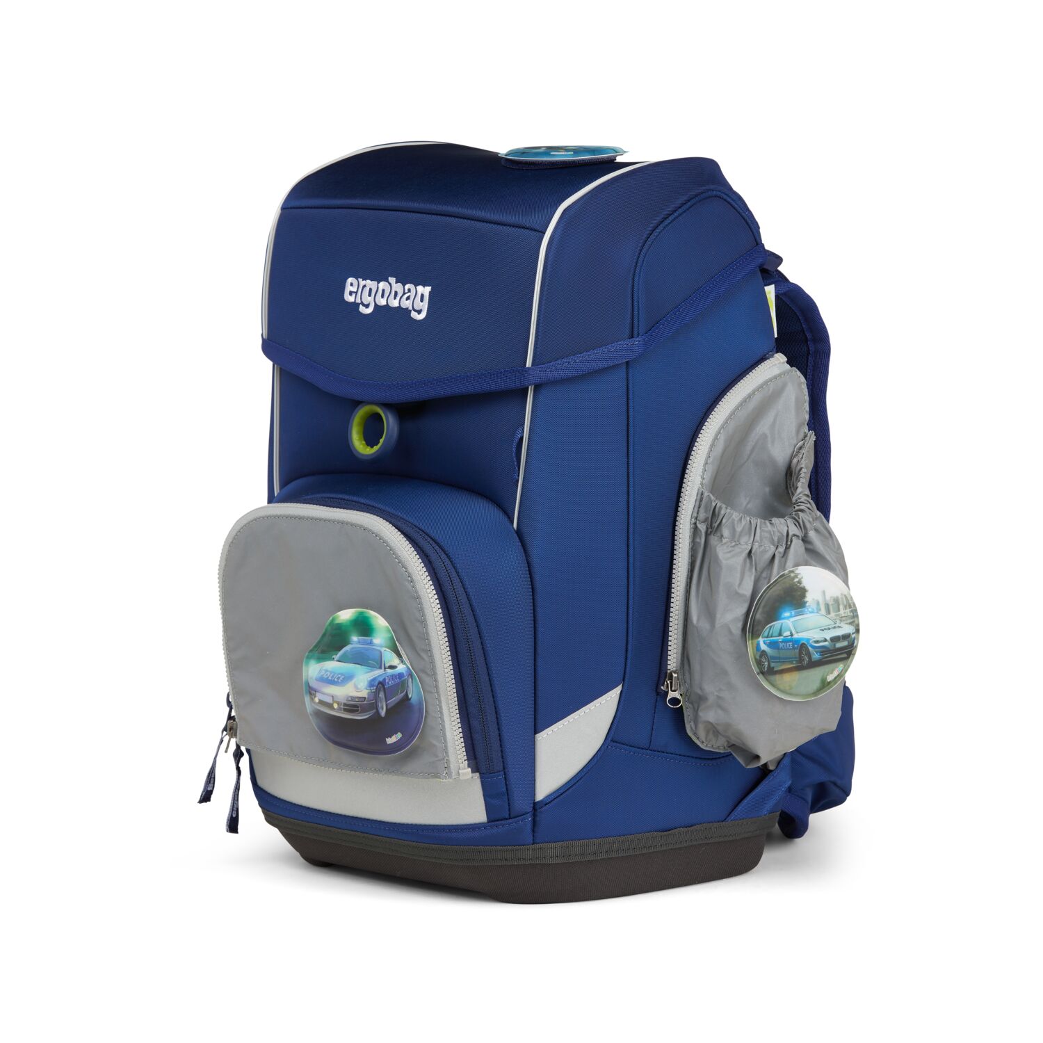 ergobag Schulzubehör Seitentaschen Zip-Set, 3-tlg. Reflex Silber ergobag Schulzubehör Seitentaschen Zip-Set, 3-tlg. Reflex Silber