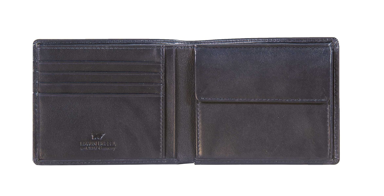 Braun Büffel HENRY Geldbörse 4+4CS navy Braun Büffel HENRY Geldbörse 4+4CS navy