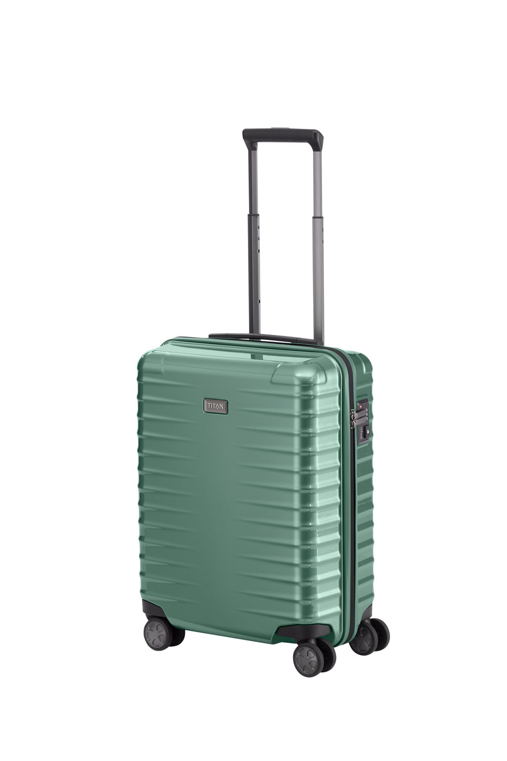 TITAN Litron 4-Rollen Kabinentrolley 55 cm + Gratis Hotelgutschein Traubengrün TITAN Litron 4-Rollen Kabinentrolley 55 cm + Gratis Hotelgutschein Traubengrün