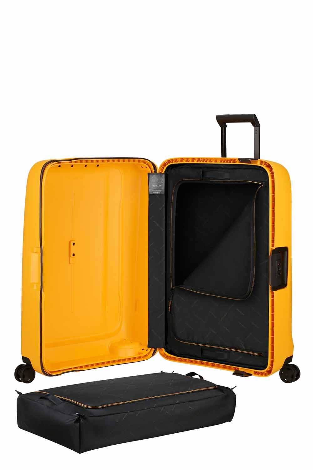 Samsonite Essens Trolley mit 4 Rollen 69cm + GRATIS HOTELGUTSCHEIN Radiant Yellow Samsonite Essens Trolley mit 4 Rollen 69cm + GRATIS HOTELGUTSCHEIN Radiant Yellow