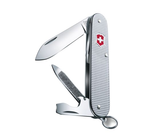 Victorinox Cadet Alox, 9 Funktionen, Mittleres Taschenmesser Silber Victorinox Cadet Alox, 9 Funktionen, Mittleres Taschenmesser Silber