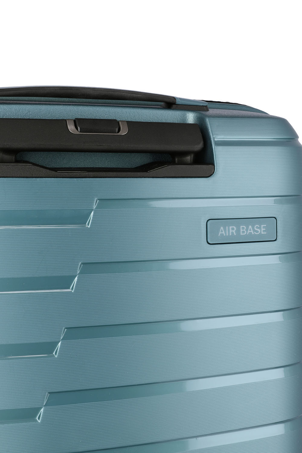 Travelite Air Base Trolley S, 4 Rollen mit Vortasche Eisblau