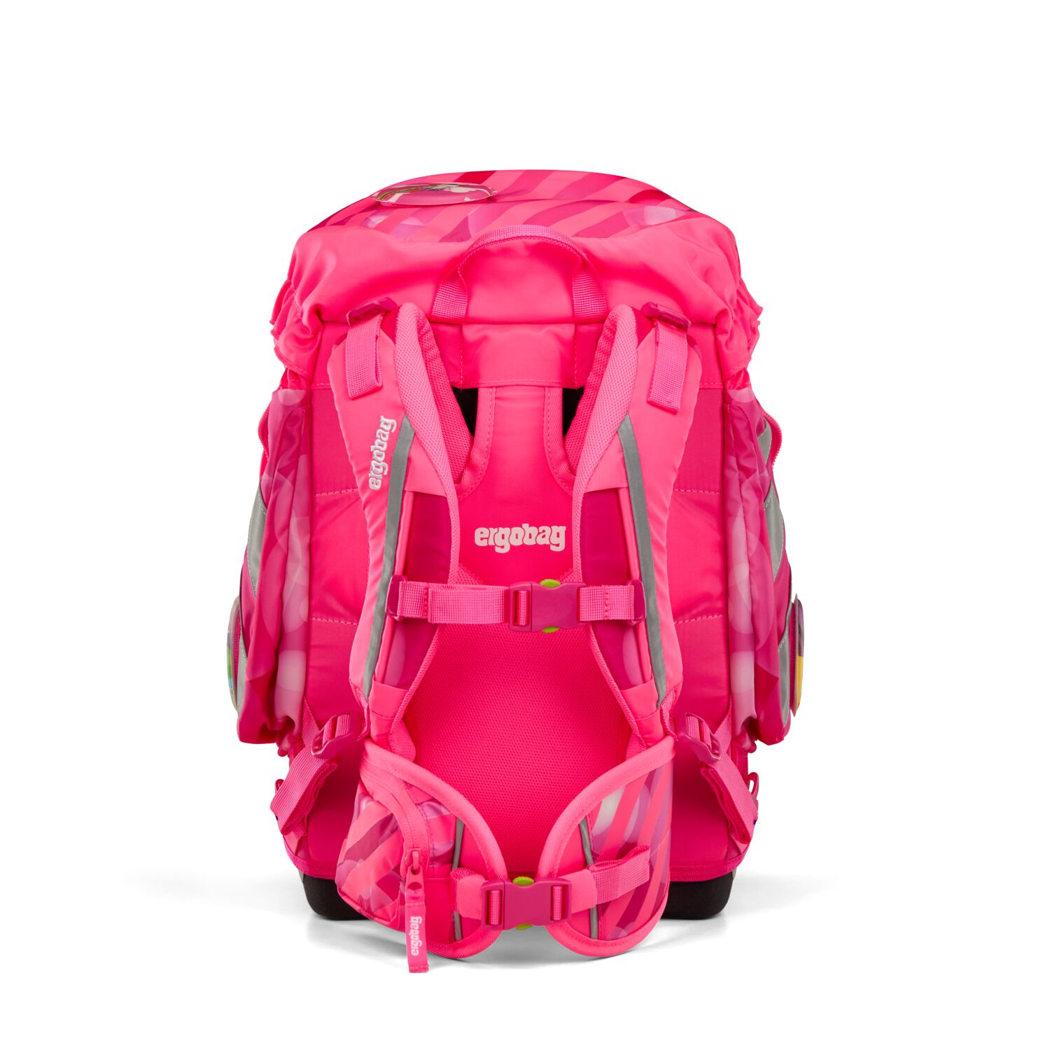 ergobag pack Neo Edition Schulrucksack-Set, 6-tlg. 2025 KuntBärbuntes Einhorn