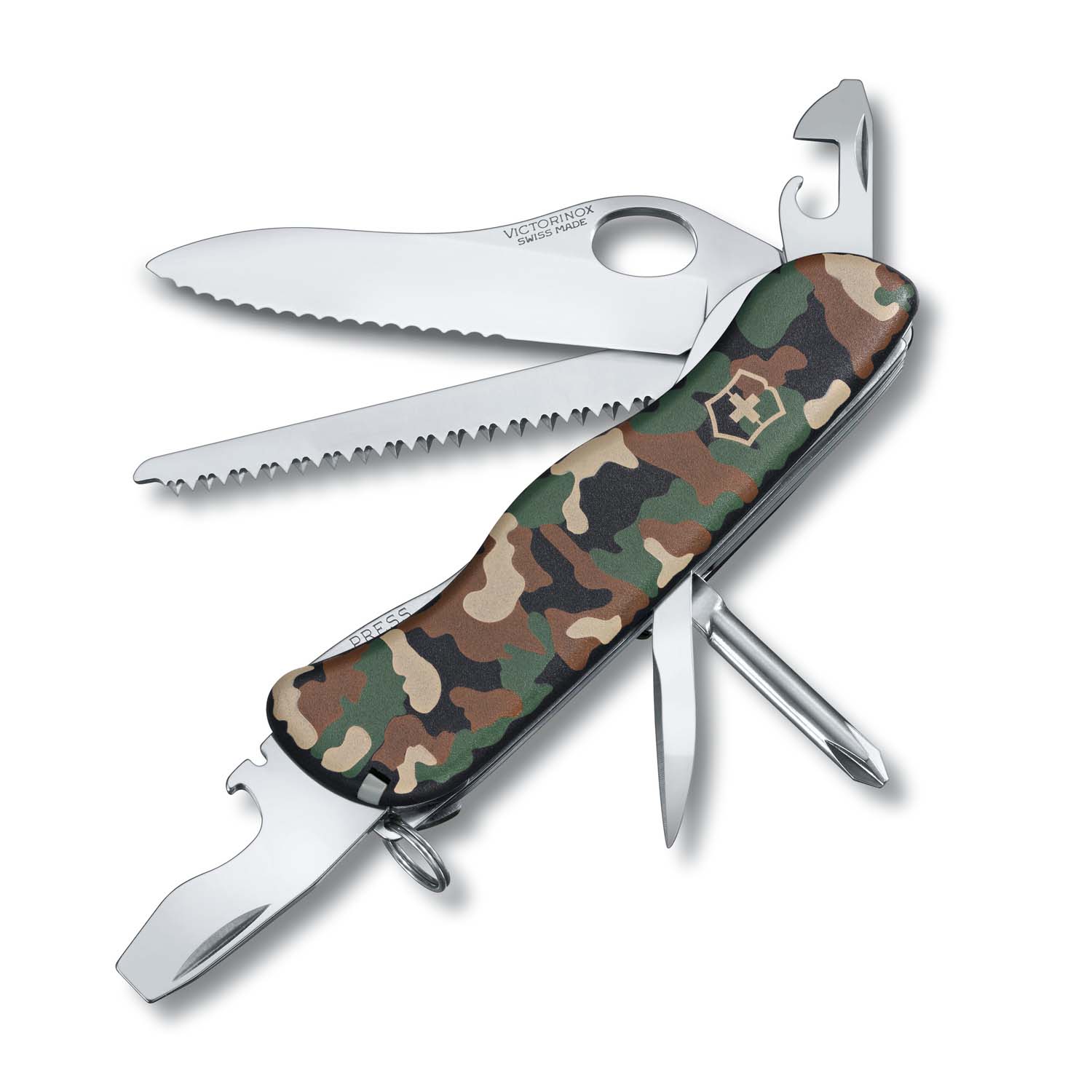 Victorinox Trailmaster Grosses Taschenmesser mit 12 Funktionen
